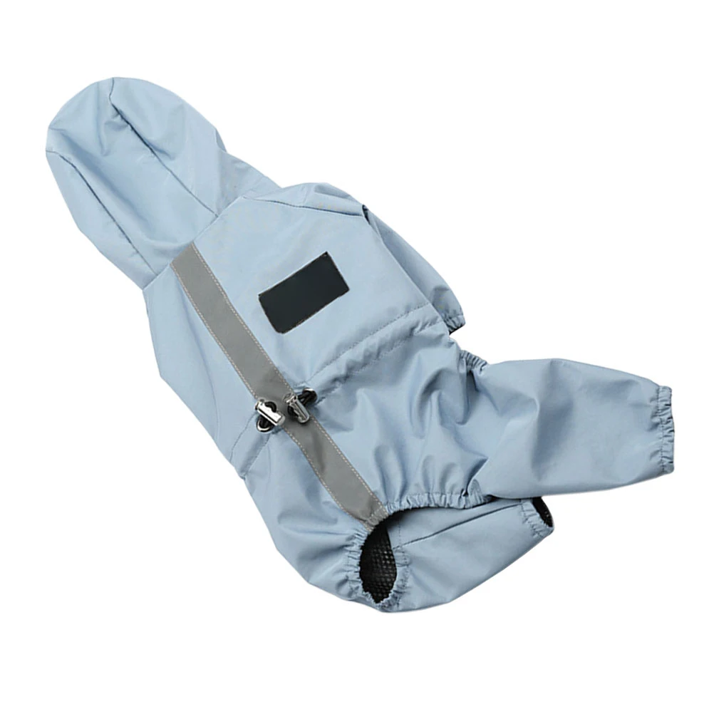 

Waterproof Breathable Reflective Coat for Small Dogs Cats Practical Pet Rainwear Dog Raincoat Jacket Fabric Hoodie