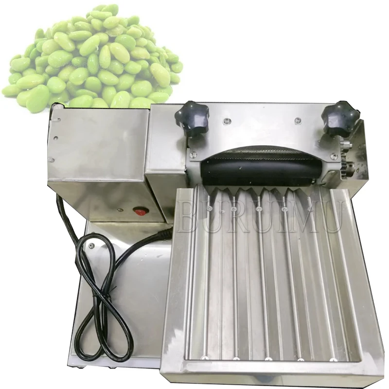 

Shelling Pigeon Peas Sheller Yellow Green Beans Skin Peeling Machine Edamame Soybeans Shell Removing Machine