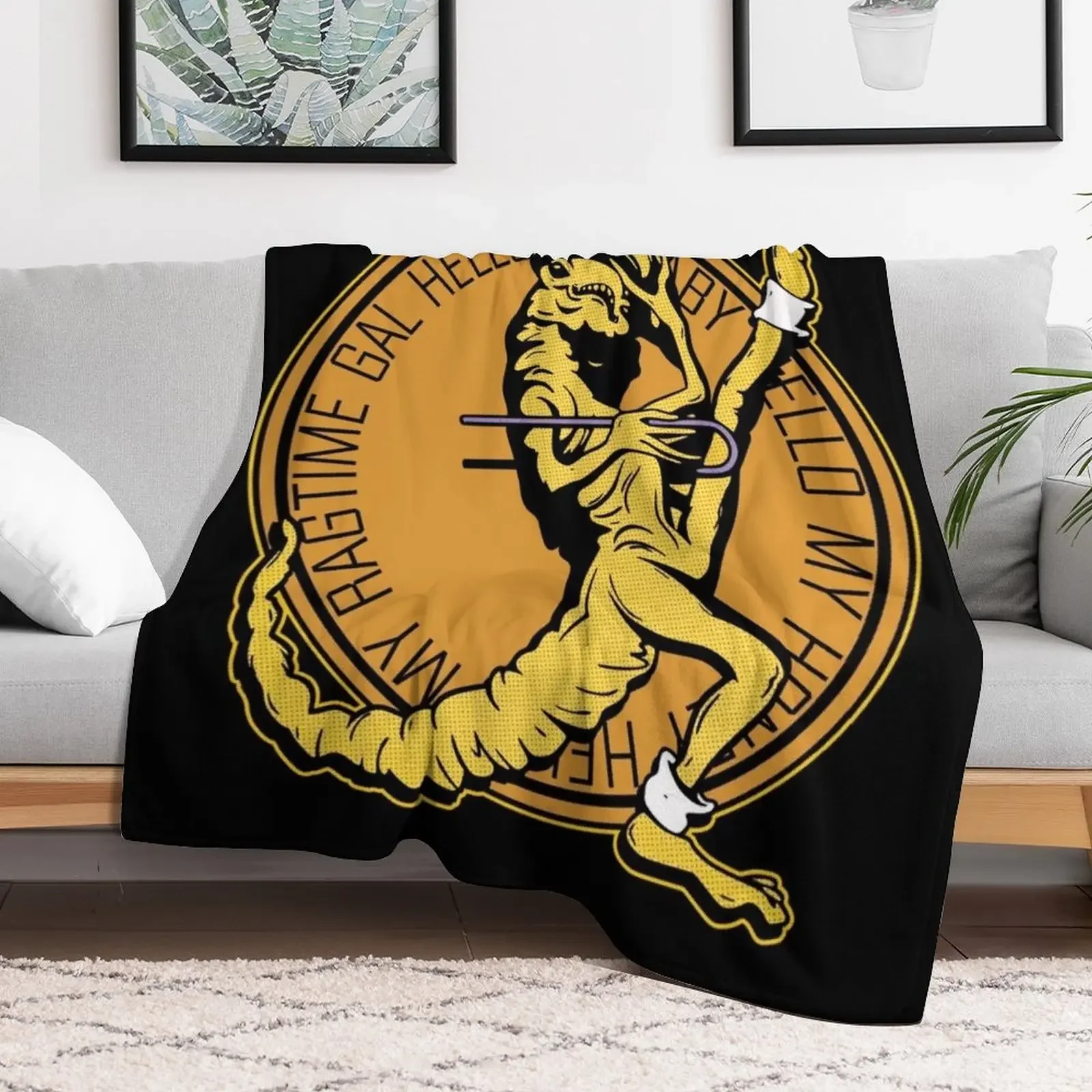 Chestburster Cabaret Throw Blanket Bed Summer Blankets