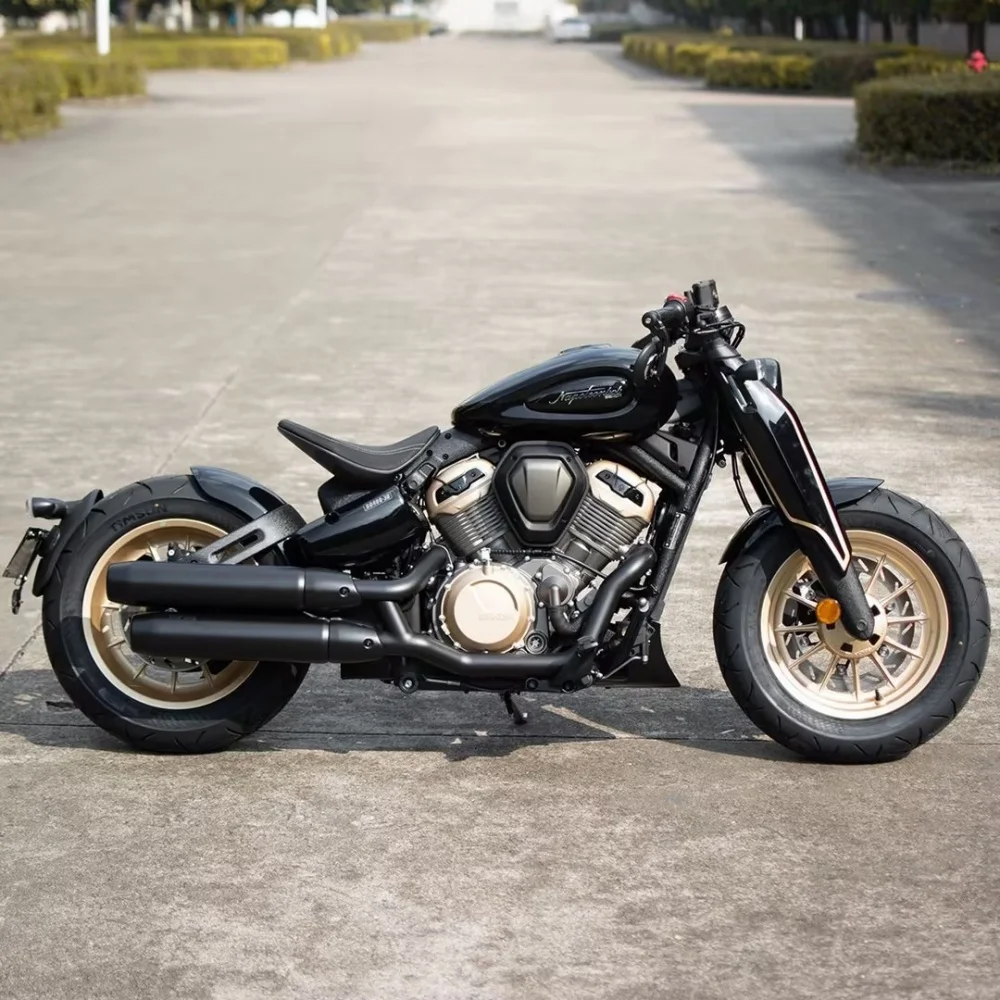 【Perfect fit】For BENDA Napoleonbob 500 modified black lower fairing for 500napoleon bob NAPOLEON BOB 500