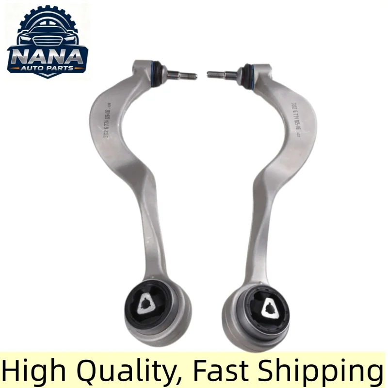 31126774825 31126774826 Front Lower Curved Control Arm Left Right For BMW 525i 530i 545i 550i E60 E61 RWD Only