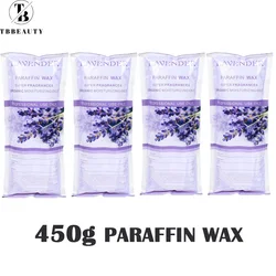 Recharge d'avertissement de paraffine pour bain de paraffine, 4 paquets, blocs d'avertissement, machine d'avertissement, main, pieds, hydratant, traitement des pieds secs, 450g