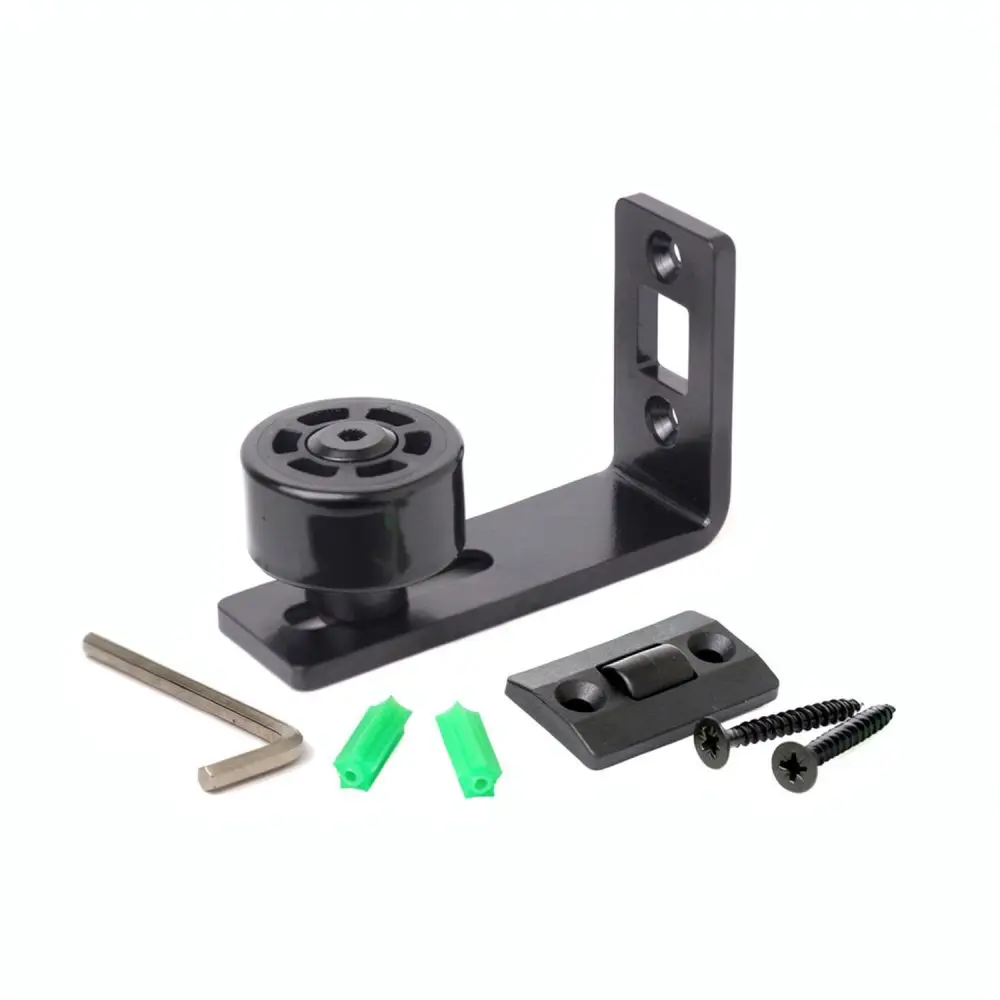 Heavy Duty Barn Door Floor Guide Adjustable Wall Mount Stay For Interior Room Sliding Doors Hardware Fittings