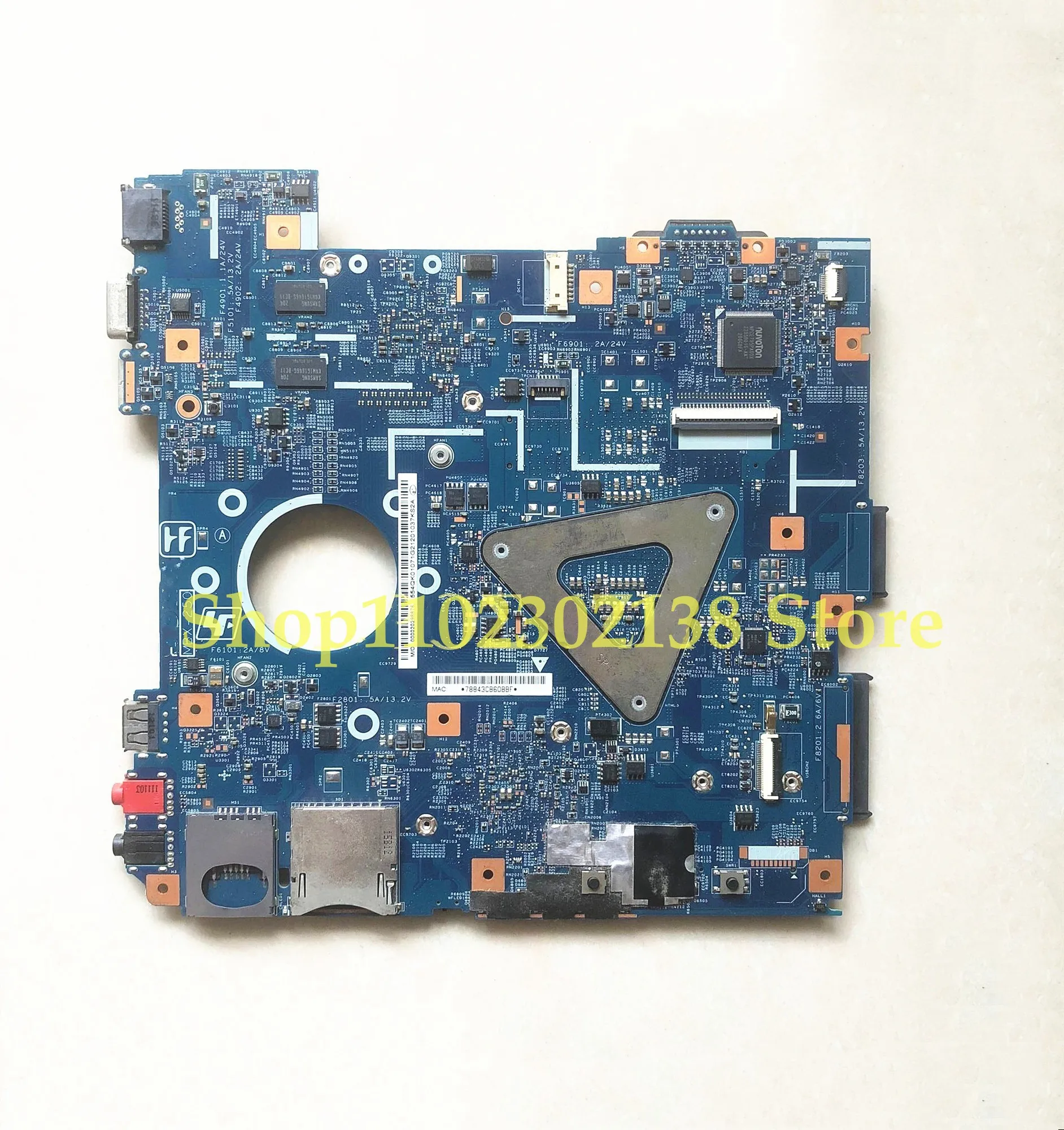 High Quality Mainboard 48.4MP01.021 For SONY MBX-250 Laptop Motherboard N12M-GS2-S-A1 GT520M A1829656A HM65 With 100%Full Tested