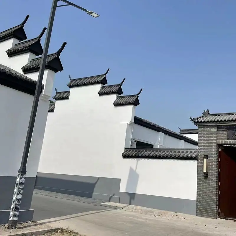 

FRP antique tile eaves door decorative tile