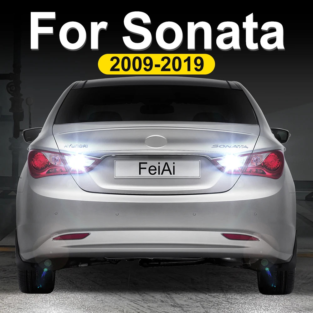 Para hyundai sonata 2009-2021 led luzes reversas lâmpada de backup lâmpada de backup yf lf dn8 2010 2011 2012 2013 2014 2015 2016 2017 2018