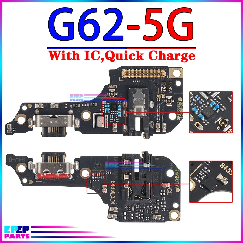 Usb Dock Charger Connector Ports for Motorola Moto G22 G32 G42 G52 G62 G72 G82 G31 G41 G51 G71S 5G Charging Board Module Flex