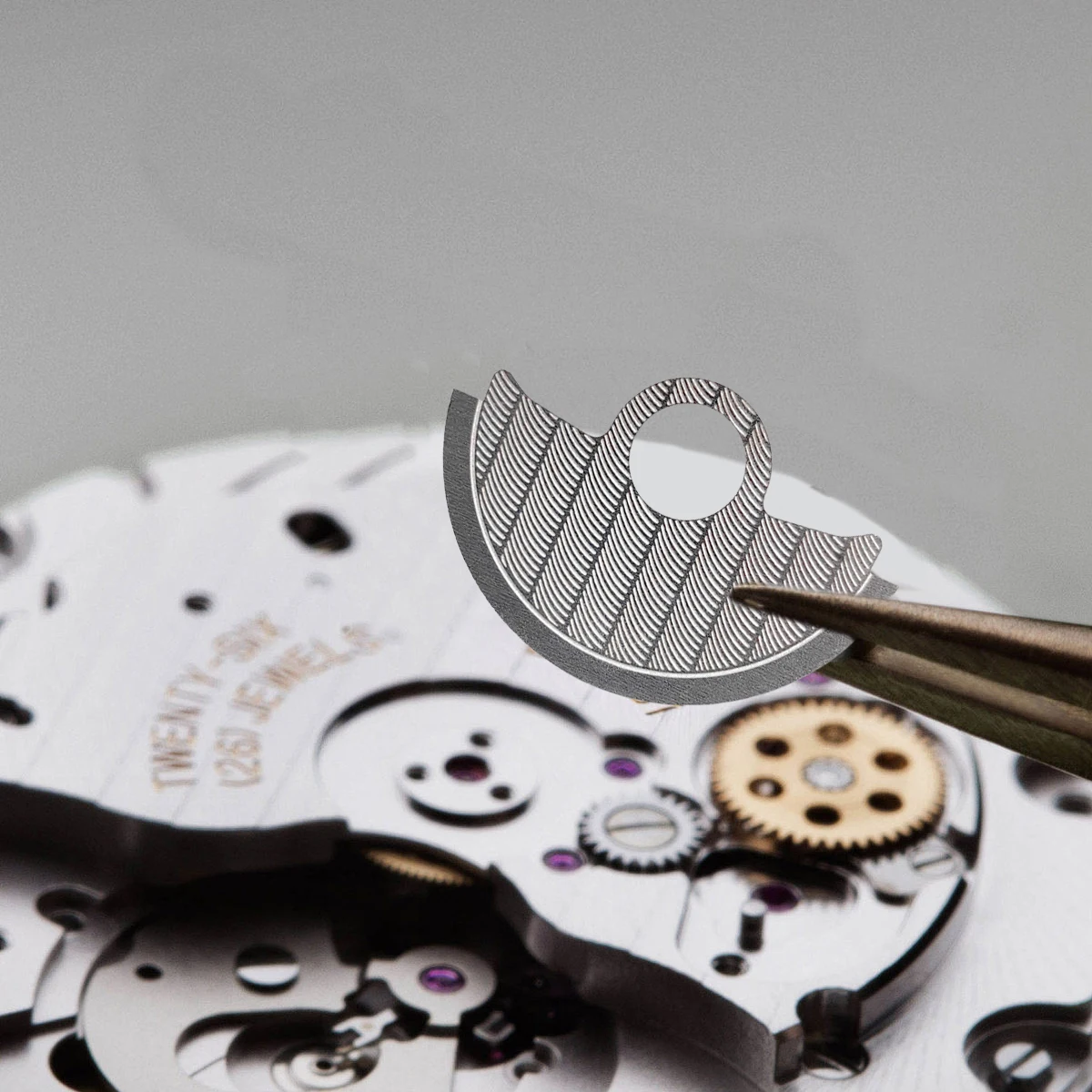 Parche de Metal con Rotor de martillo automático NH35 NH36, compatible con NH34 4R35 4R36 NH35 NH36 NH38 7S, protector de reparación Movt