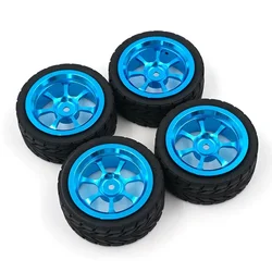 4PCS Rim and Tires wheels Adapter for 1/18 WLtoys A959-B A949 A959 A969 A979 K929 RC Car Parts Aluminium Alloy Wheels