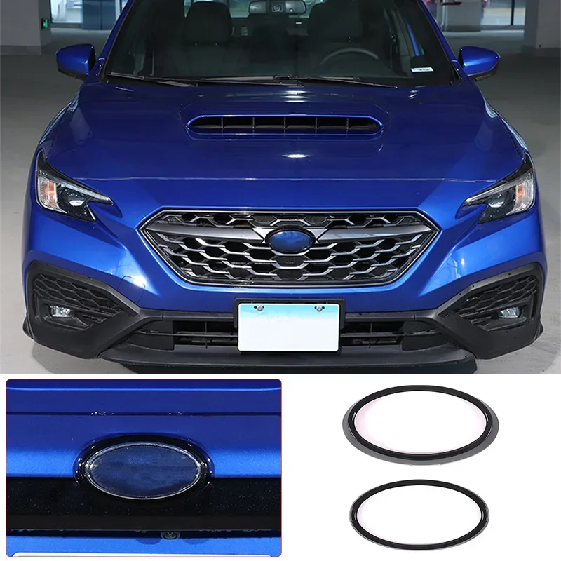 

2 шт., декоративные кольца-наклейки из АБС-пластика для Subaru WRX 2021-2023