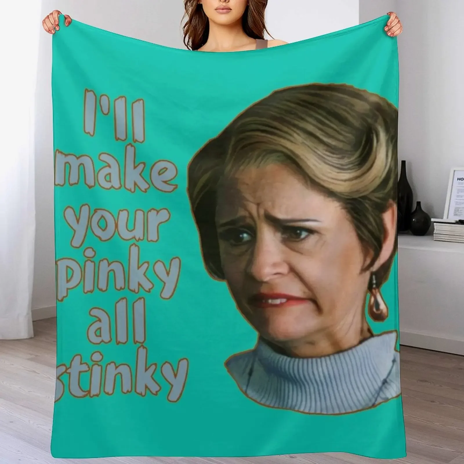 

Strangers With Candy Throw Blanket Summer Softest wednesday Luxury Throw Blankets