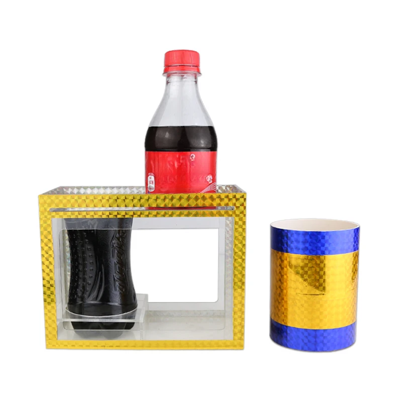 Zig Zag Cola Bottle Thereafter Bottle Stage Magic Super Effect Party Trick  Accessories Magia Toys Joke Gadget