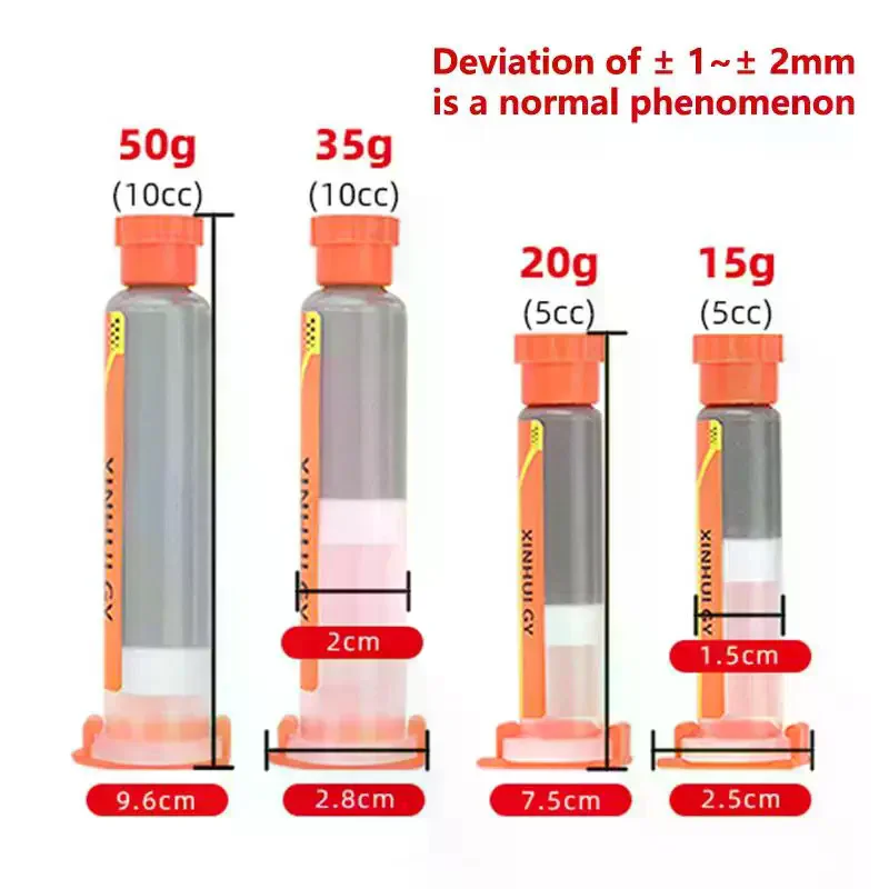 Pasta de solda com suporte de chumbo e prata de 181 graus para solda de seringa aplicada em chip SMT (tecnologia de montagem em superfície)