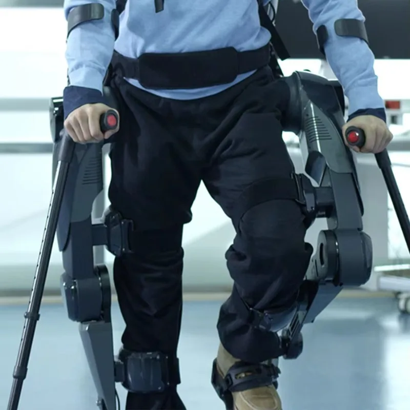 Portable Lower-limb Exoskeleton Robot, Users Can Step Onto the Device Independently for Gait Training