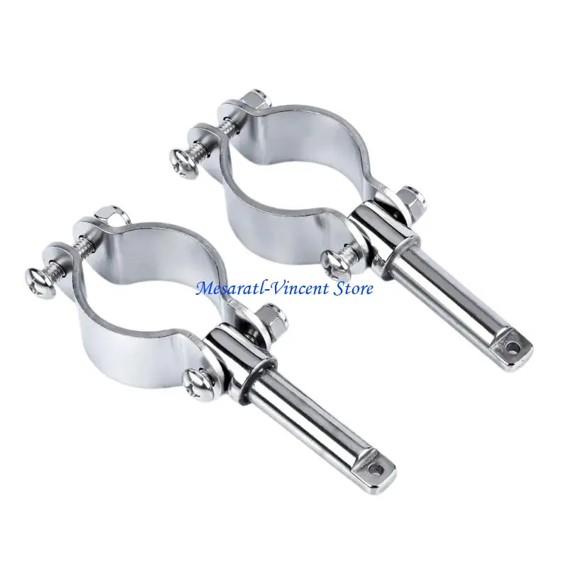 A70F Rusts Proof 316 Stainless Steel Canoe Paddle Holder with Quick Release Mechanism Paddle Bracket for Easy Installation