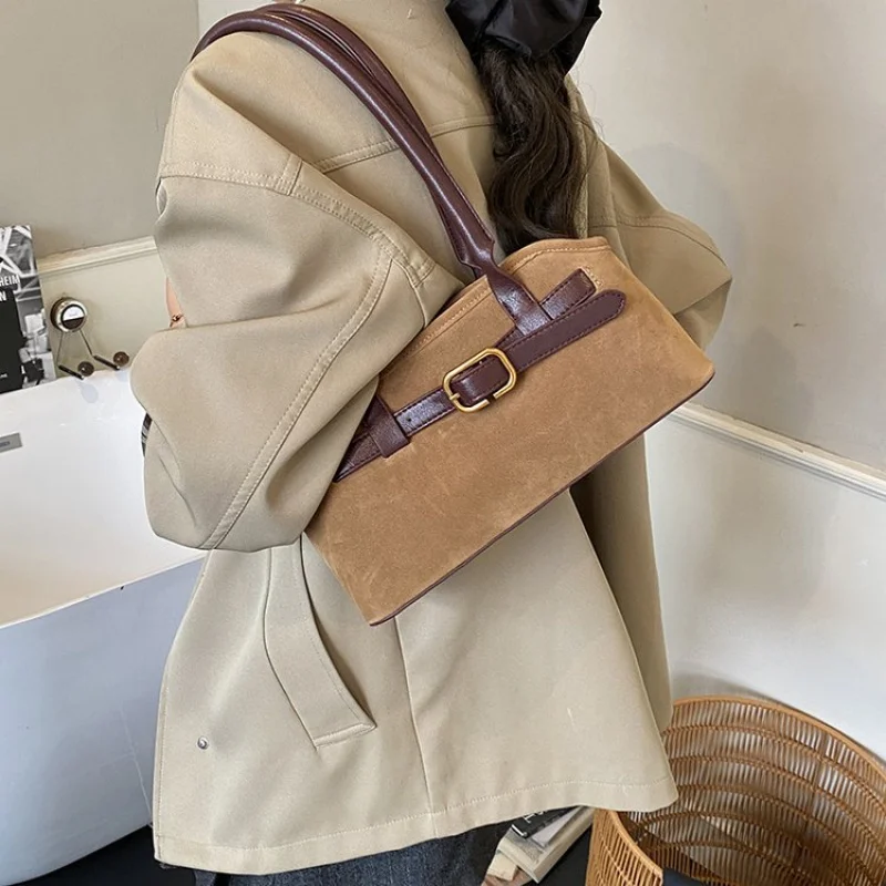 

Роскошная брендовая модная кожаная женская сумка, классическая элегантная популярная парижская элегантная винтажная пригородная сумка на подкладке ​