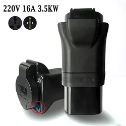 V2L Electric Car Discharge Adapter For BYD Atto 3 GBT To Schuko Socket Three Hole Socket 16A Convert EV To AC Outlet Charger