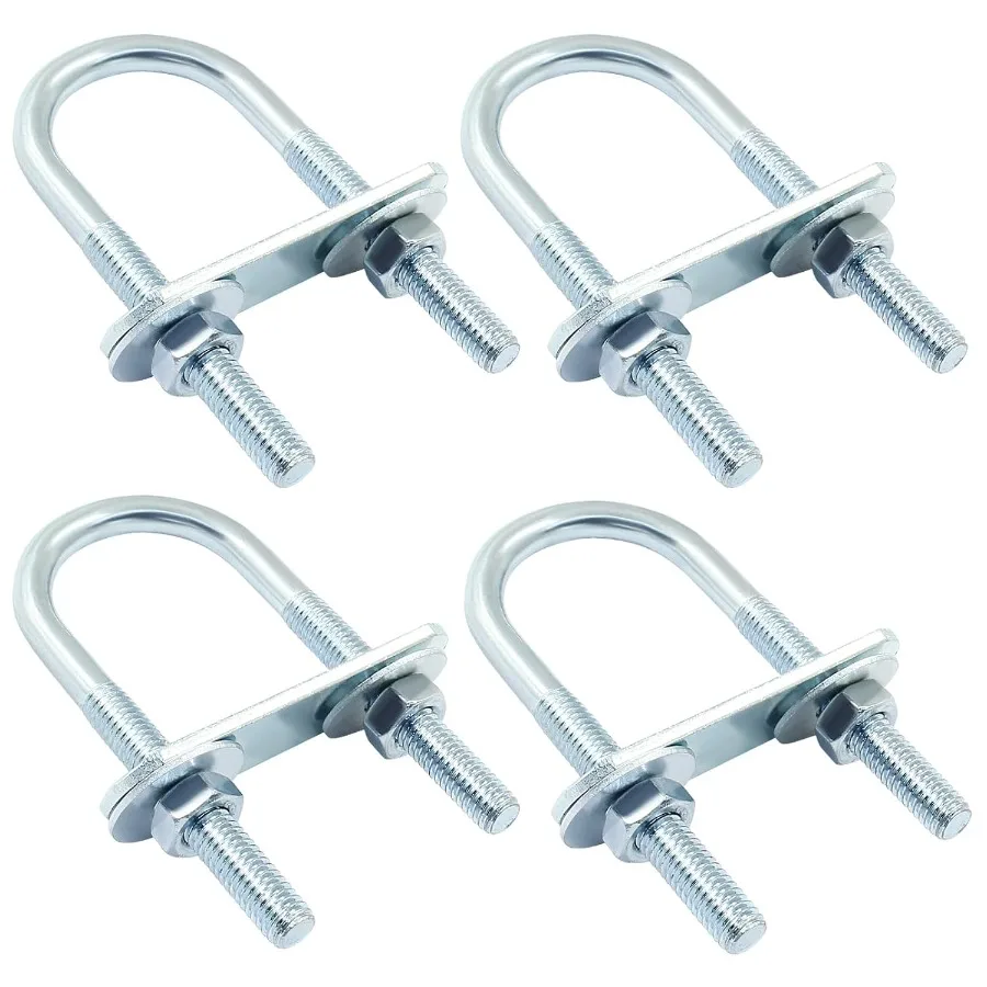 4 Sets M6 U Bolts 1…