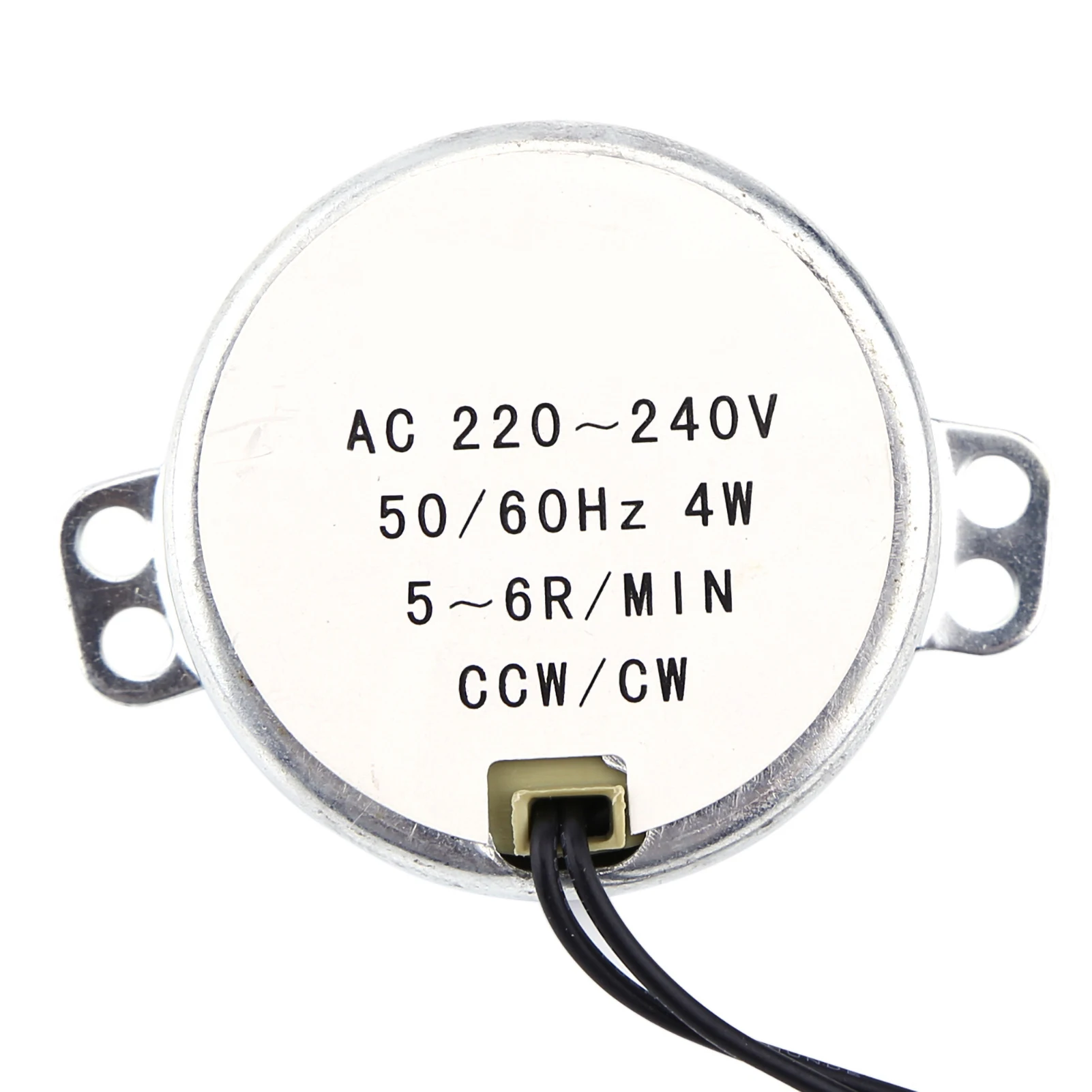 1 st AC 220-240 V Synchrone Motor Elektrische Geared Roterende Motor 4 W CW/CCW 0.8-1 RPM 2.5-3 RPM 5-6 RPM 8-10 RPM