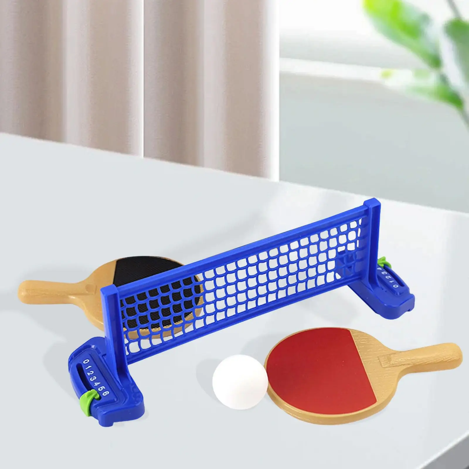 

Table Tennis Toy Desktop Sport Board Game Entertainment Compact Family Games for Age 6, 7, 8, 9, 10, 11, 12, 13, 14 Years Old