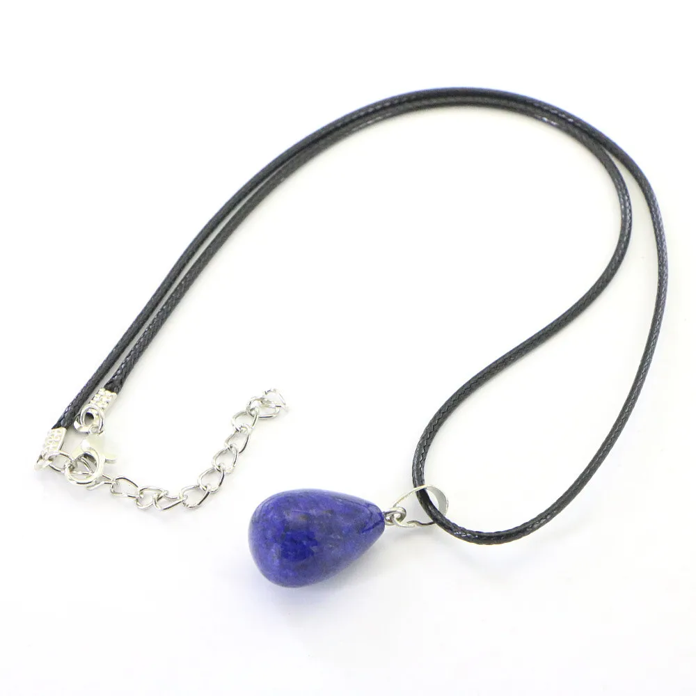 New Classic Egyptian Lapis Lazuli Stone Necklace Pendant Chain Accessories Parts Women Gift Birthday Banquet Christmas Jewelry