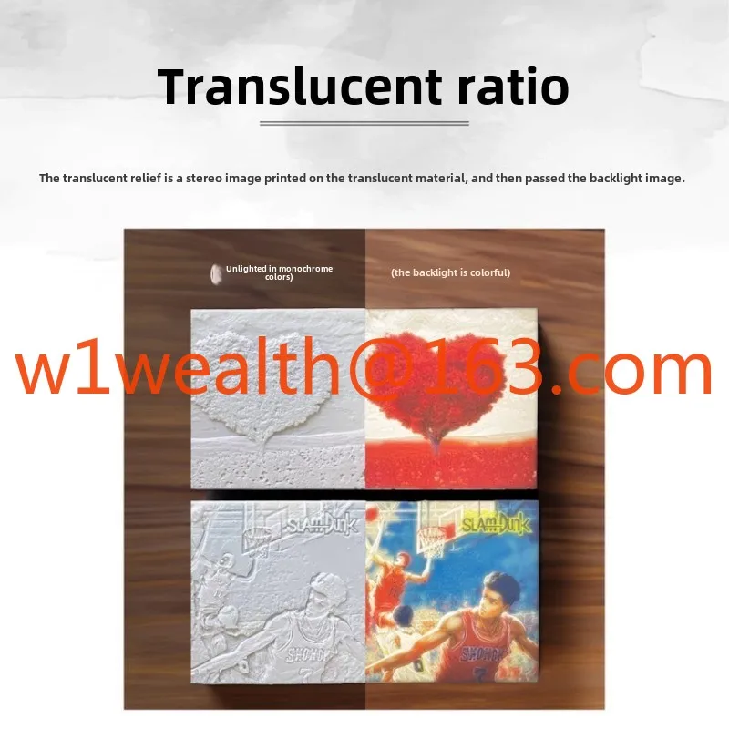 مستهلكات الطباعة ثلاثية الأبعاد PLA + CMYK مجموعة إغاثة نقل الضوء، مع طباعة Tuozhu AMS صور ملونة لنقل الضوء