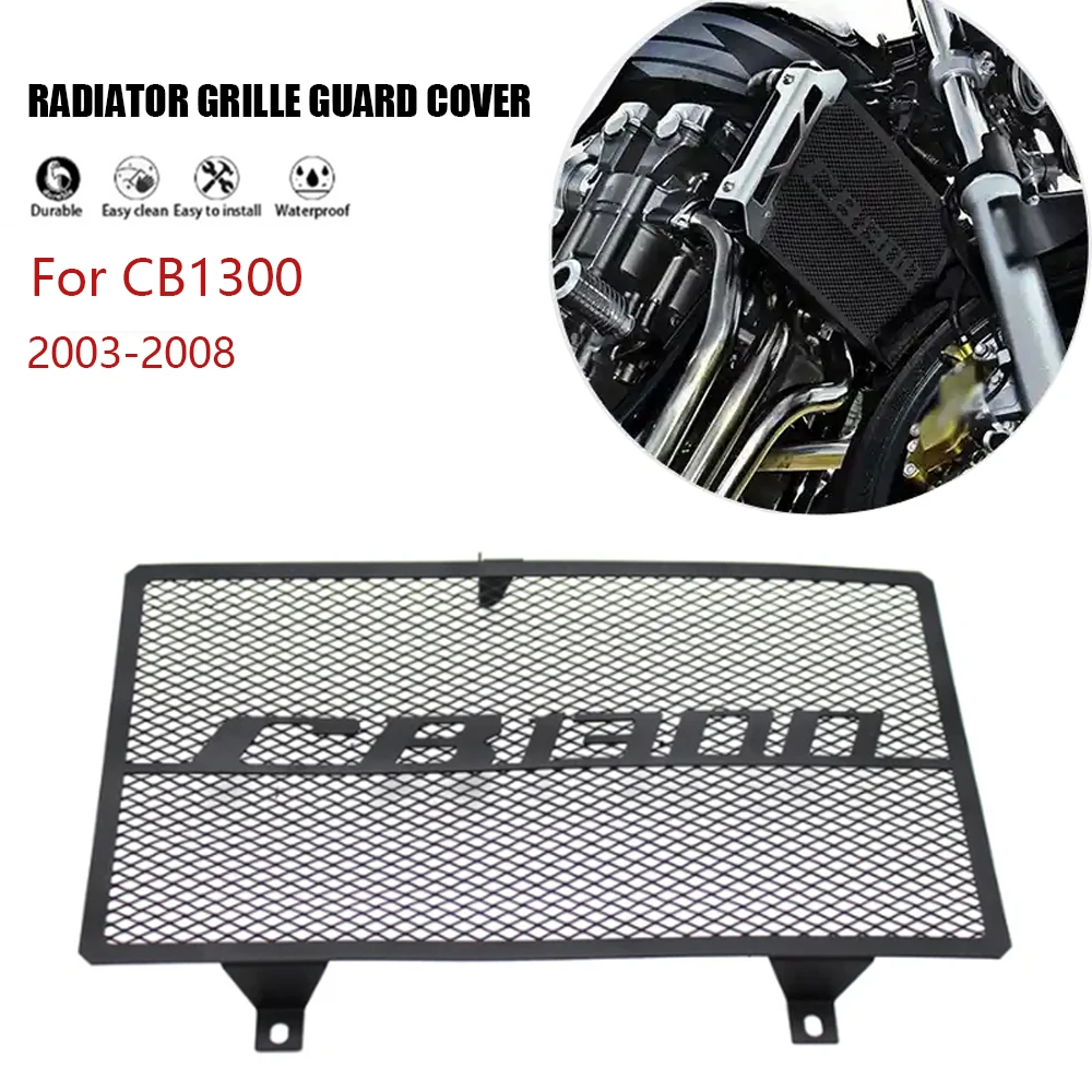 

For Honda Cb 1300 CB1300 2003-2008 Motorcycle Parts Radiator Grille Guard Cover Protector Water Tank Protection