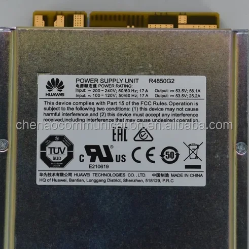 13HOT Brand New Digital R4850G2 Telecom Dc Fonte de alimentação para módulo retificador R4850 G2