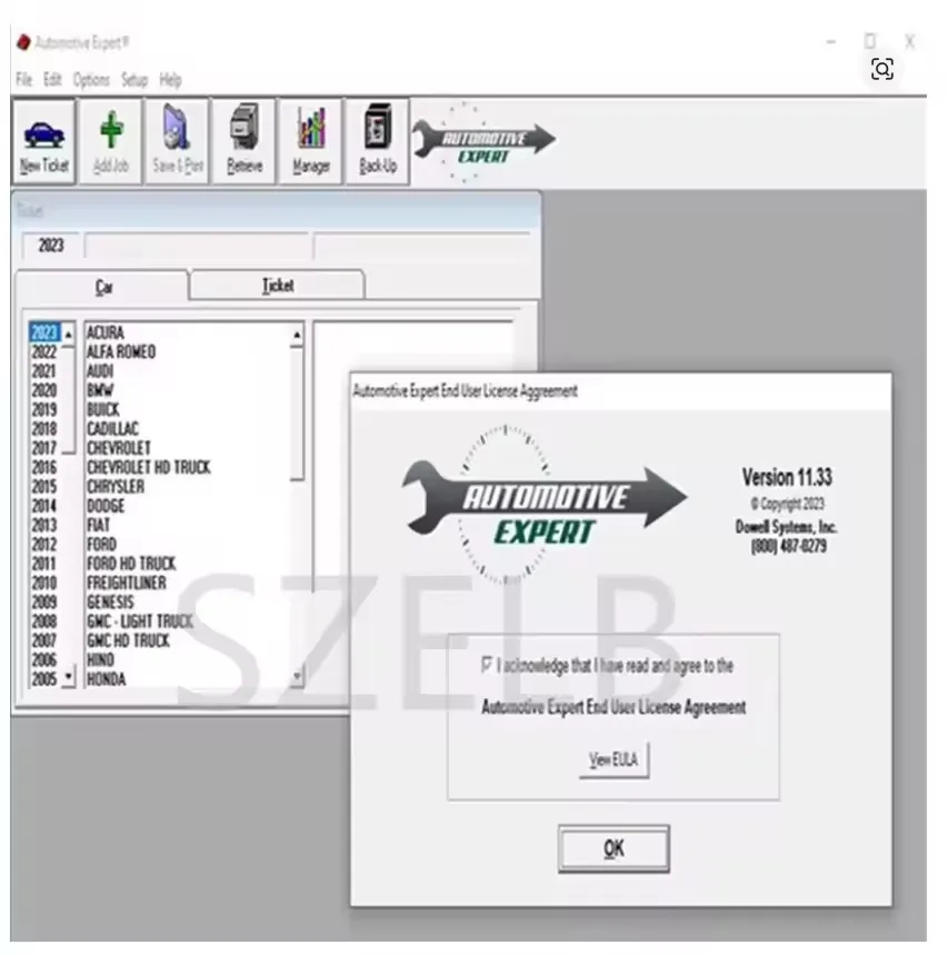 Newest V11.33 Automotive Expert 2023 Management Software+ TIME unexpire patch with Crack for unlimited install free help install