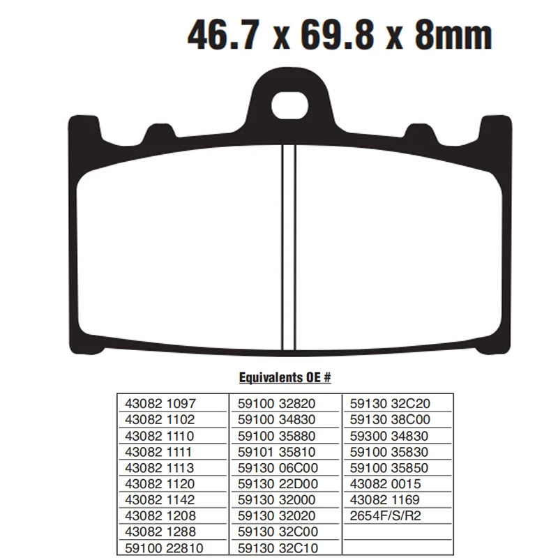 Motorcycle Brake Pads Front&Rear For Suzuki GSR400 GSR600 GSR 400 600 K6 K7 K8 2006 2007 2008 2009 2010