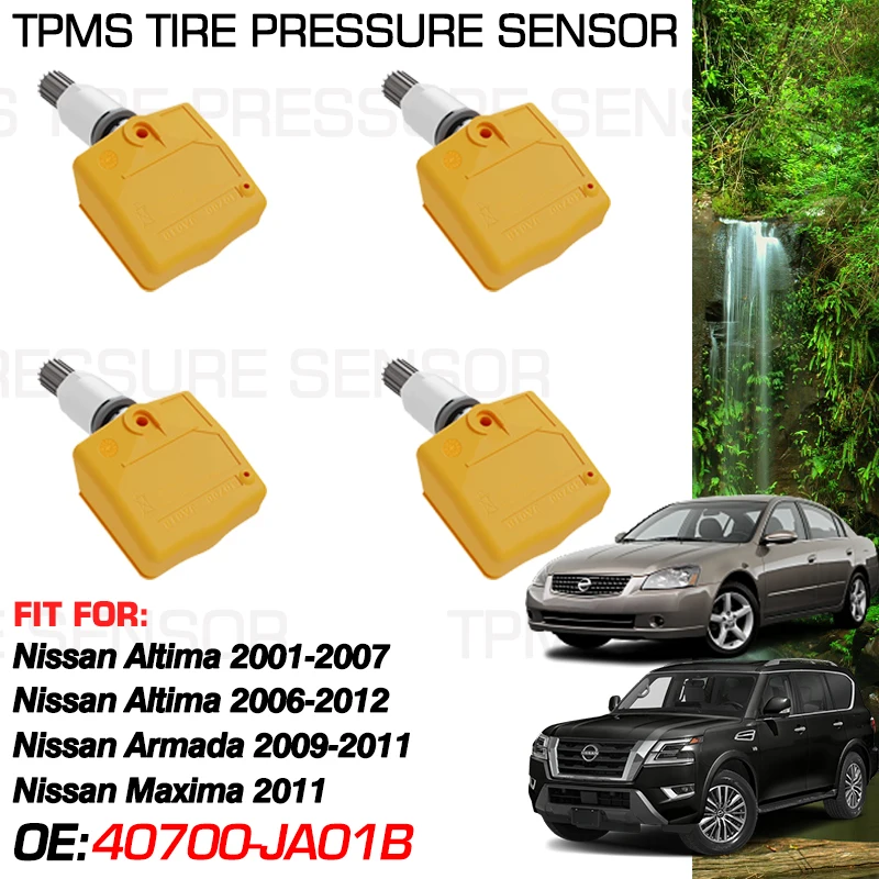 40700-JA01B For Nissan Altima L31 L32 2001-2012 Nissan Armada 2009-2011 Nissan Maxima A35 2011 315MHz Auto Tire Pressure Monitor