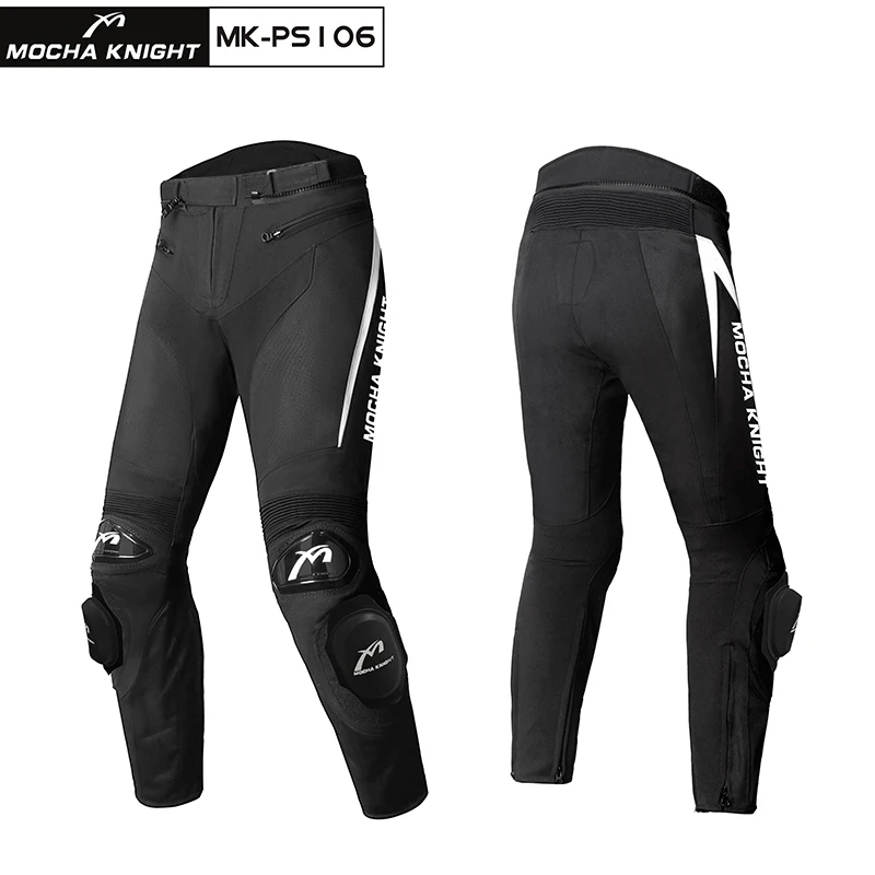 

MochaKnight MK-PS106 Motorcycle Fall Resistant Breathable Competitive Cycling Pants for All Seasons mens pants