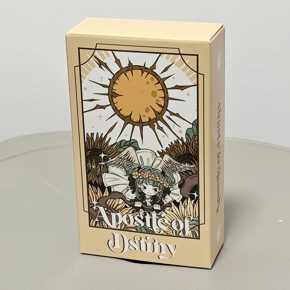 10,3 * 6 cm Zależne od oryginalnego systemu Rider Waite System Apostle of Destiny Tarot Deck 78 sztuk Cartoon Tarot Cards