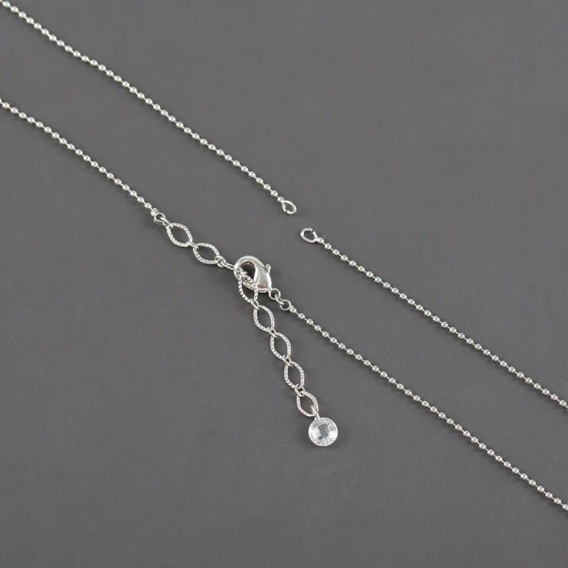 assoonas, M1111, DIY-Kette mit Karabinerverschlüssen, 18k Gold rhodiniert, Kupfer, REACH-konform, nickelfrei, Halskette für Frauen, 1 Stück/Lot – Detail 3