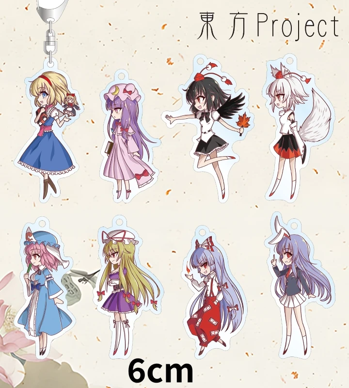 Популярный-акриловый-брелок-подвеска-по-аниме-touhou-project-украшение-для-сумки-аксессуары-товары-рождественские-подарки-6-см
