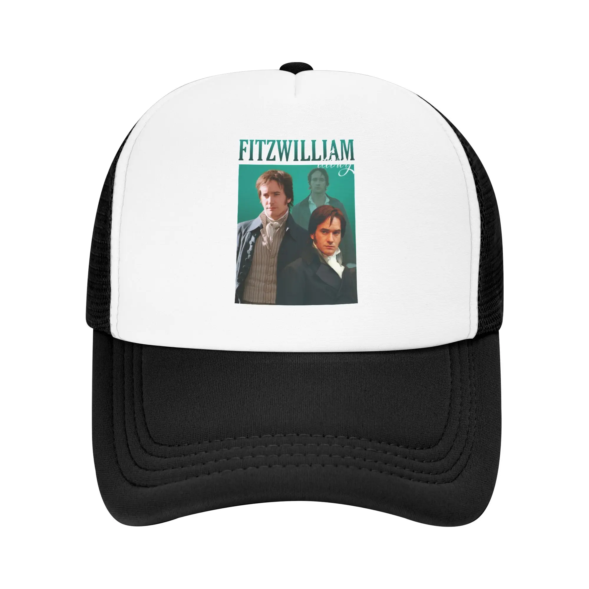 Gorra de béisbol Mr Darcy estilo vintage de los años 90, personalizada, transpirable, para hombre y mujer, tipo camionero, para exteriores, con cierre a presión, estilo papá