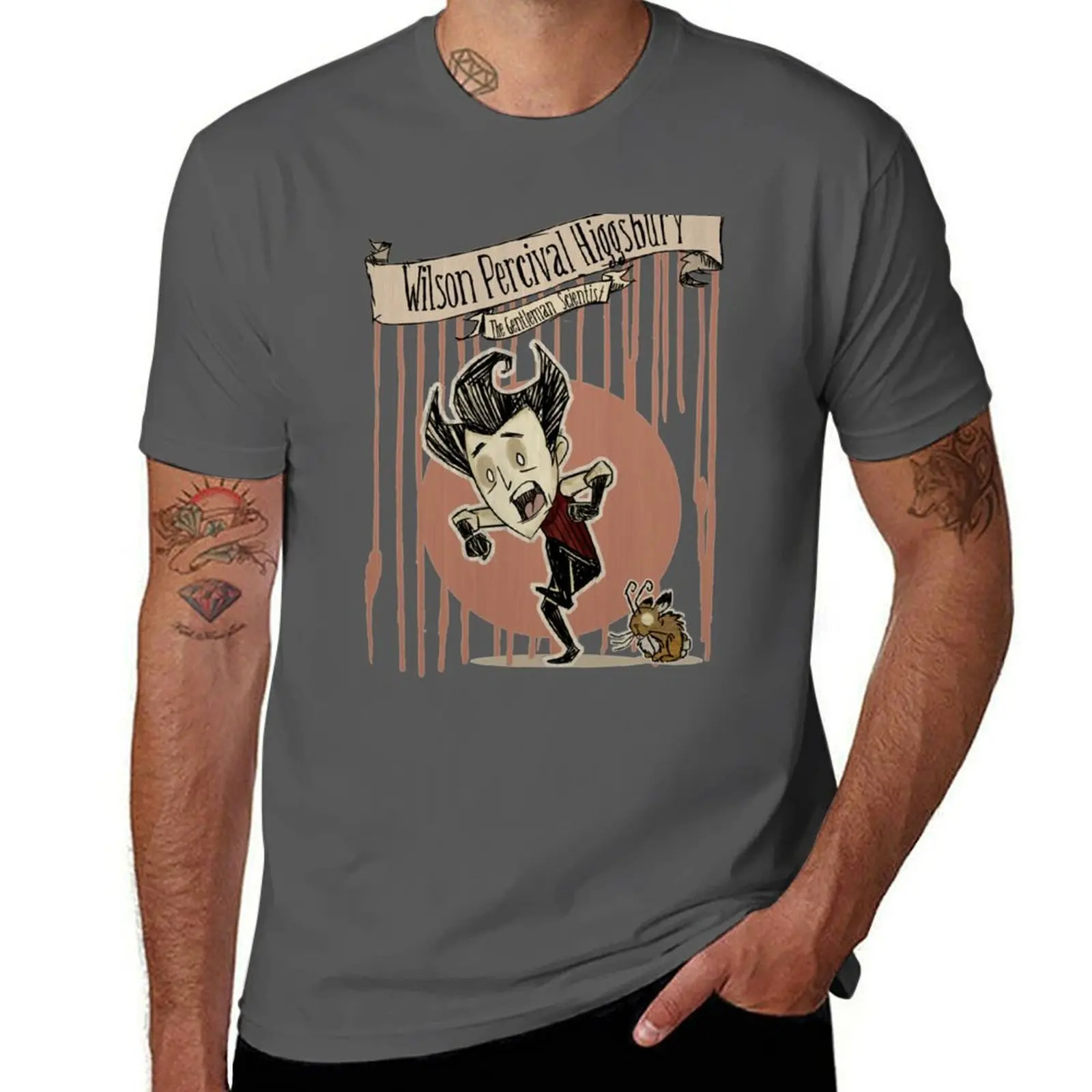 

Higgsbury Wilson Don_t Percival Starve- T-Shirt Christmas Theme Tee Top