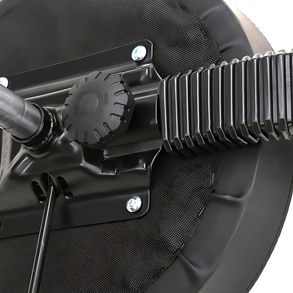 PU Leather Round Stool 360 Degrees Rotation Chair Bar Stool With Back Height Adjustment For Spa Tattoo Salon Office, Black