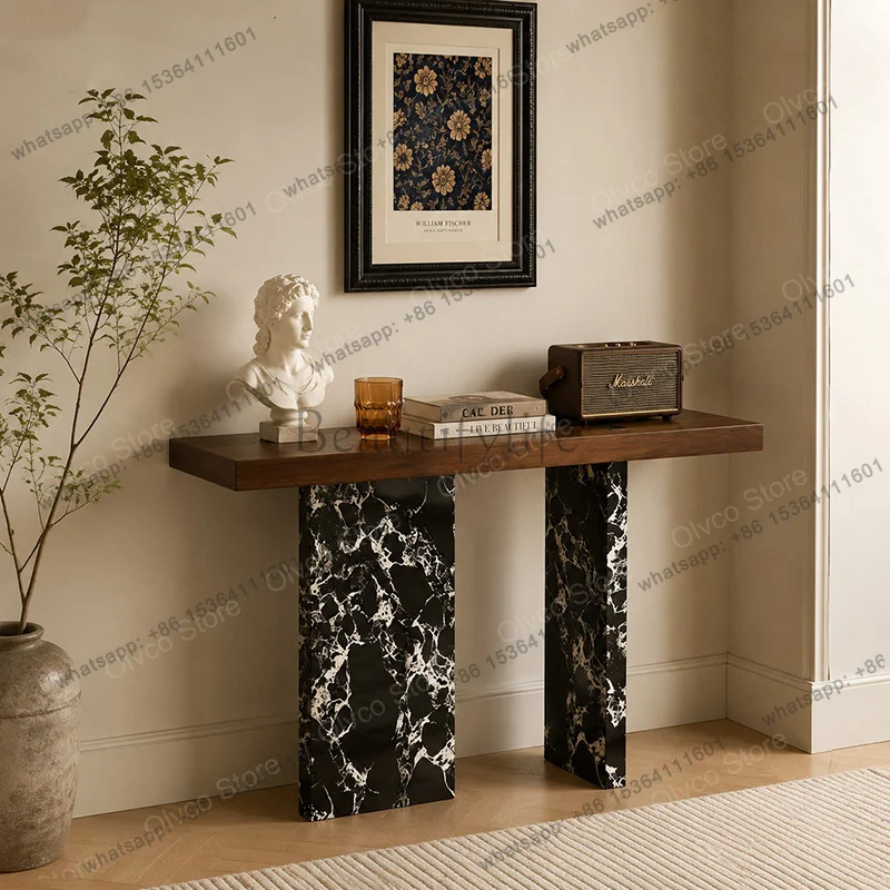 XX.New Style Practical Console Table Minimalist Apartment Entryway Table American European Tavolo Ingresso Modern Home Furniture