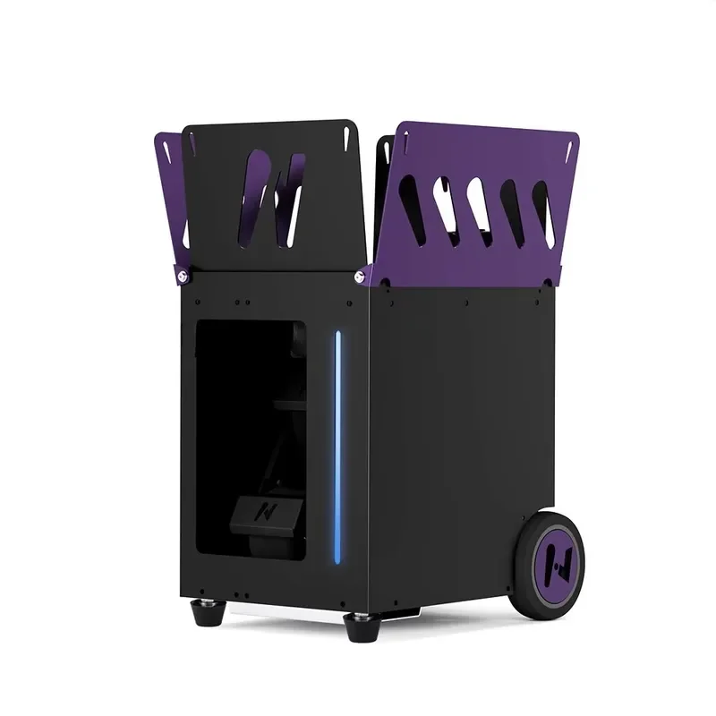 Nisplay N4 Professional Programmable Aluminum Alloy Tennis Ball Machine 35 Shot Locations App Control 80+ Balls for Outdoor