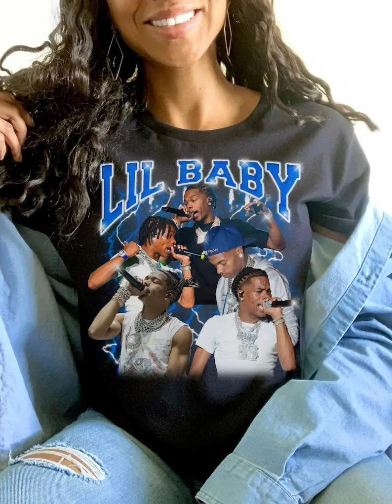 

Lil Baby Vintage Retro Concert Quality Tee