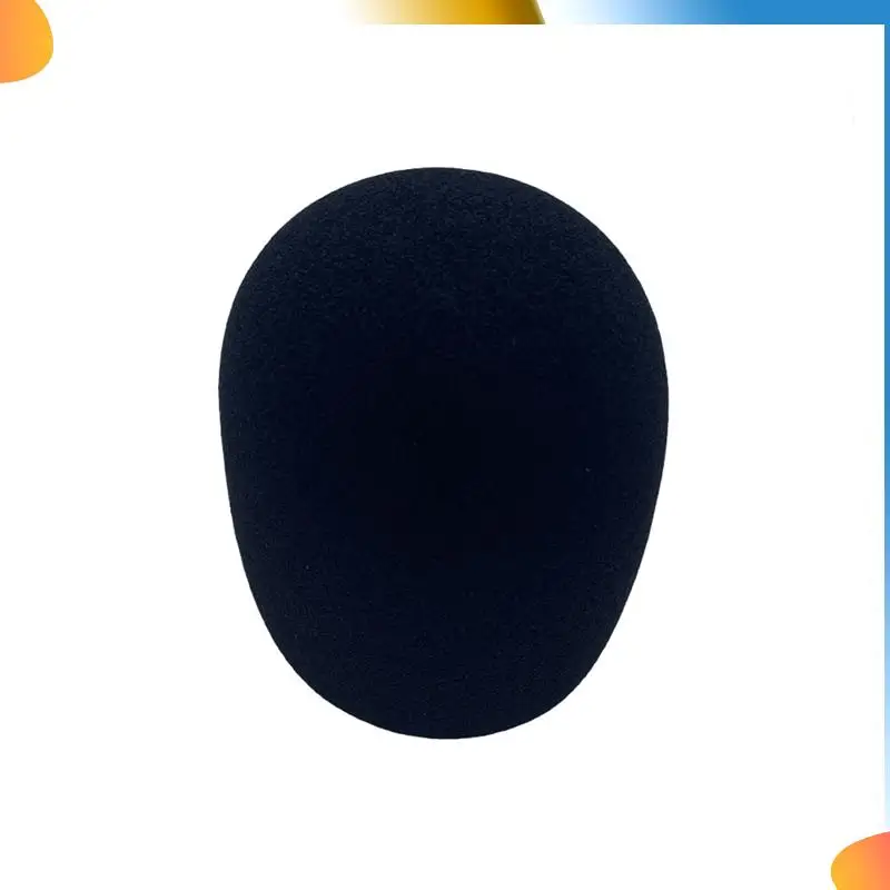 B48A For RODE Podmic Anti- Filter Pod Mic Windscreen Noise Reducer Windproof Shield Microphone Cover Sponge Windshield Easy T