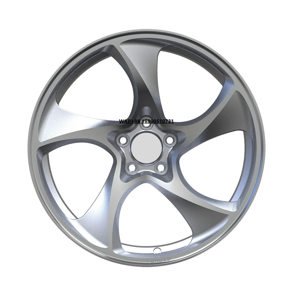 

Forged Aluminium Alloy Wheel Hub 35mm ET Chrome Finish New for 18-22 Inch Cross-Border Export with Spokes