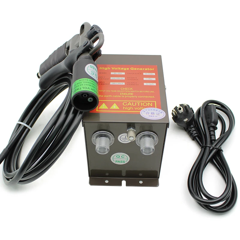 SL-009 ESD Static Eliminator Power Supply System with SL-004C ESD Ionizing Air Gun for Static Elimination Air Blower