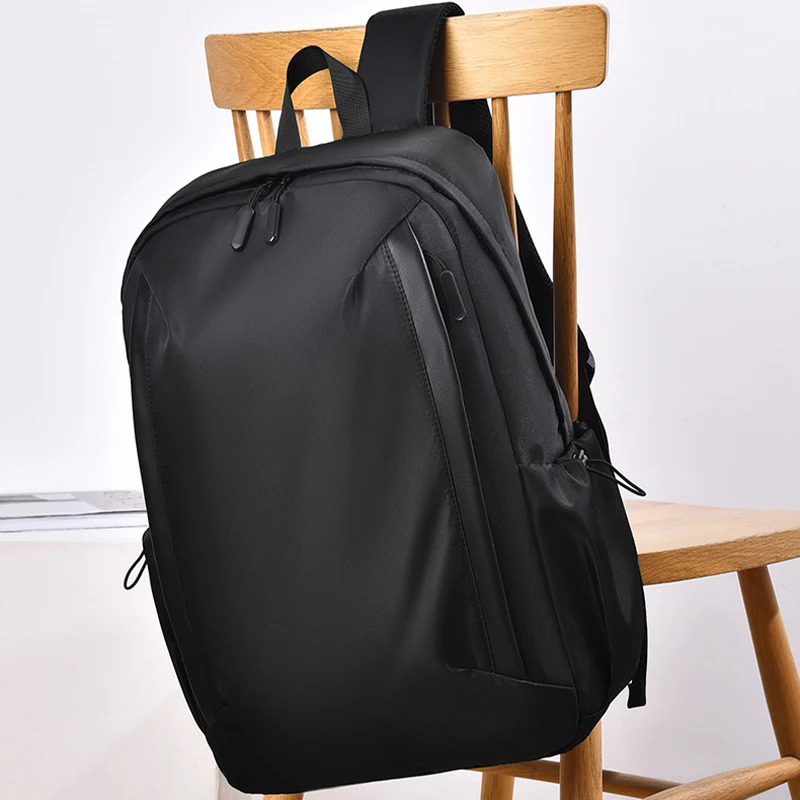 

Men's Simple Lightweight Oxford Backpack Large Capacity Casual Fashion Laptop Backpack Travel Outdoor Business Commuting Bag