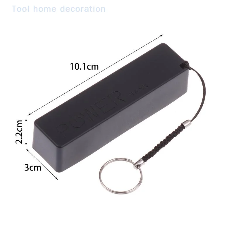 Wytrzymały zestaw obudów na baterie 18650; Przenośna ładowarka USB; Wybierz z pakietów po 1/3/5 sztuk.