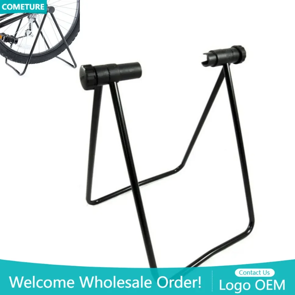

Bike Parking Rack Portable Mountain Bike Maintenance U Parking Foldable Holder Rack Floor Standing Display Stand