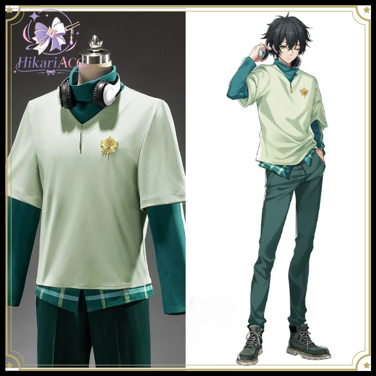 Tenue d'anime Dragon Raja Cassell College Lu Mingfei, Costume de cosplay pour Halloween, Comic Con, Fête, Spectacle, Chemise décontractée pour le quotidien