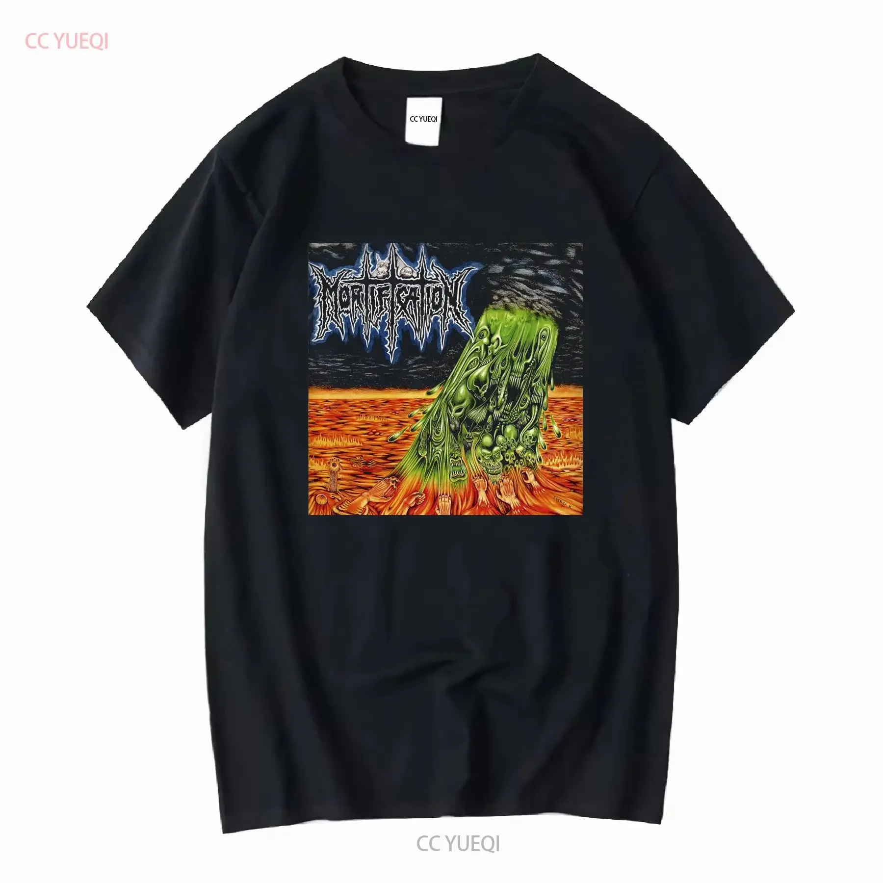 Mortification Self Titled T Shirt  Cotton Black Men S to 5XL PM1924 long sleeves vintage Washed designer clothes streetwear
