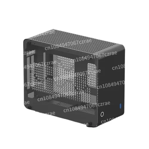 

C2 computer case, mini air-cooled A4 itx transparent